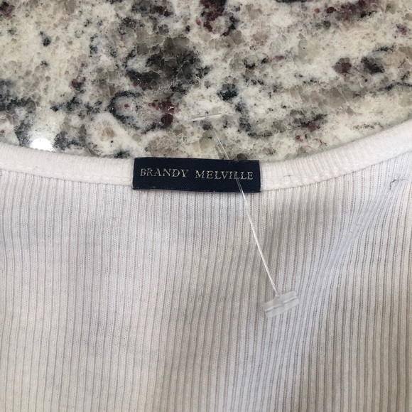 Brandy White Tee - Picture 2 of 2